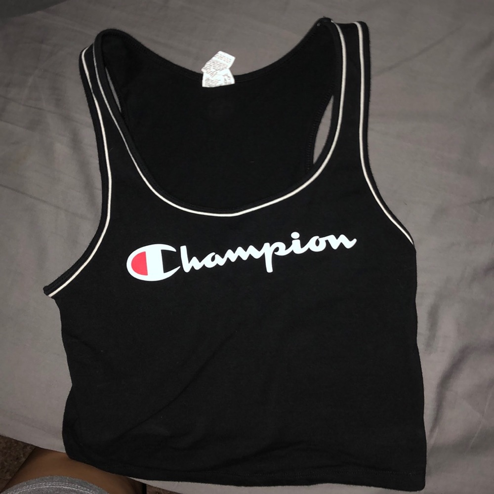 Champion tank crop top